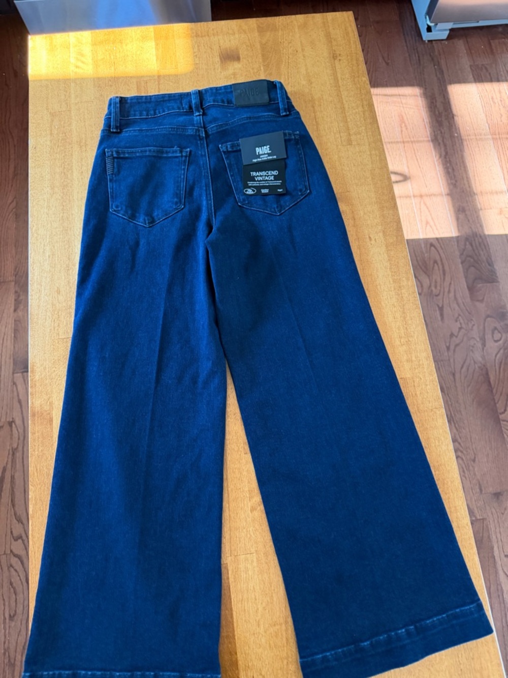 Paige Anessa Wide Leg Jeans - Picture 4 of 7